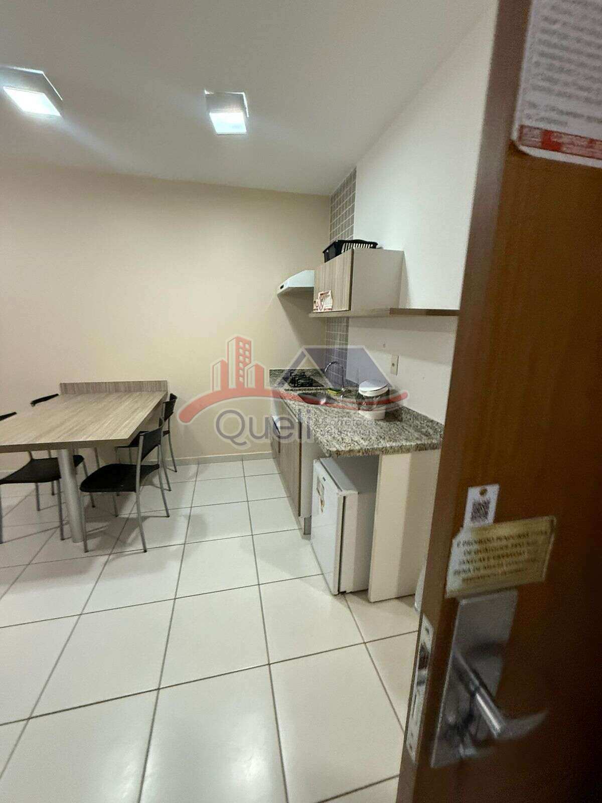 Apartamento à venda, no Riviera Park Thermas  Flat service em Caldas Novas, Do Turista, com 1 quarto, 35m² - Queli Gomes de Oliveira
