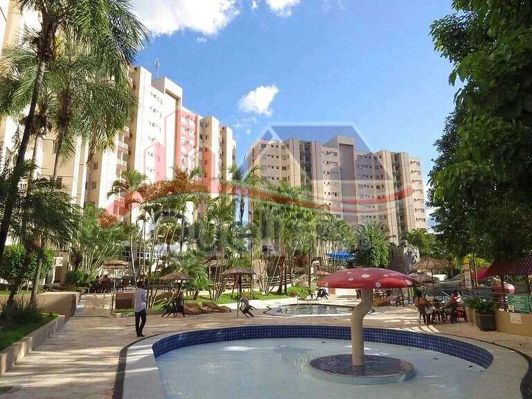 Apartamento de 2 quartos, à venda, no Ecologic Park, em Caldas Novas(GO)