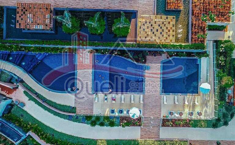 Apartamento de 3 quartos, à venda, no Evian Thermas Residence, em Caldas Novas(GO)